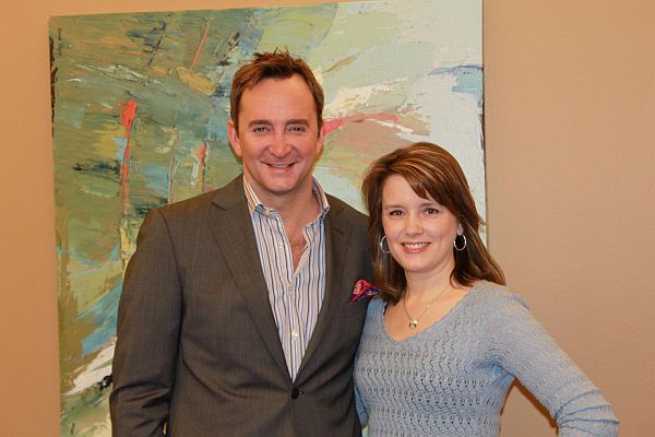 Clinton and me Clinton Kelly and Lanae Paaverud - Clinton interviewed by Social Networking Nanny