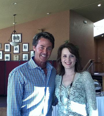 Snap CEO Peter Taunton & me Peter Taunton and Lanae Paaverud